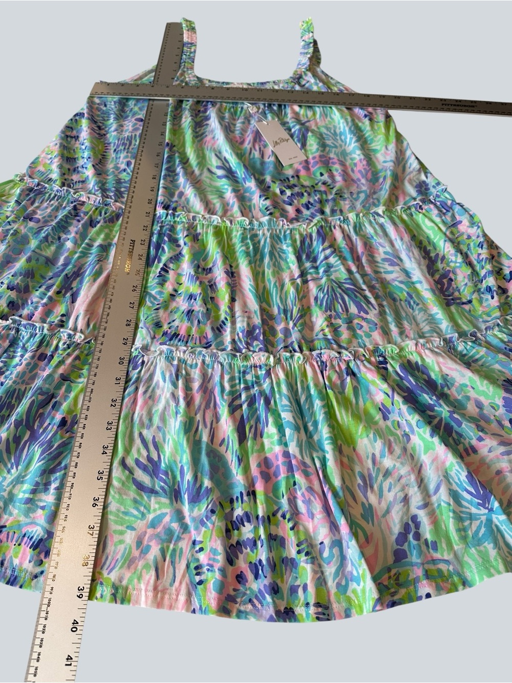 LILLY PULITZER Women's LORO Dress MULTI SHELL OF A PARTY XL NWT - Picture 6 of 8